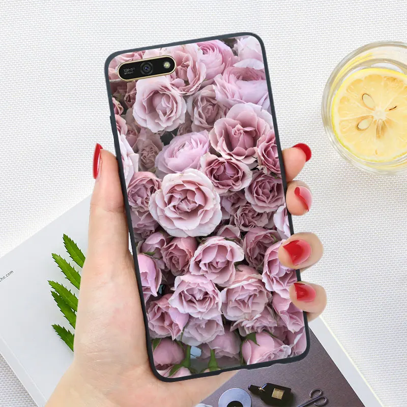 oo30 Яркий чехол huawei Y5 Y5 Y6 Prime Lite Y6 67 чехол Глянцевая задняя крышка для телефона Y5 чехол s - Цвет: oo30