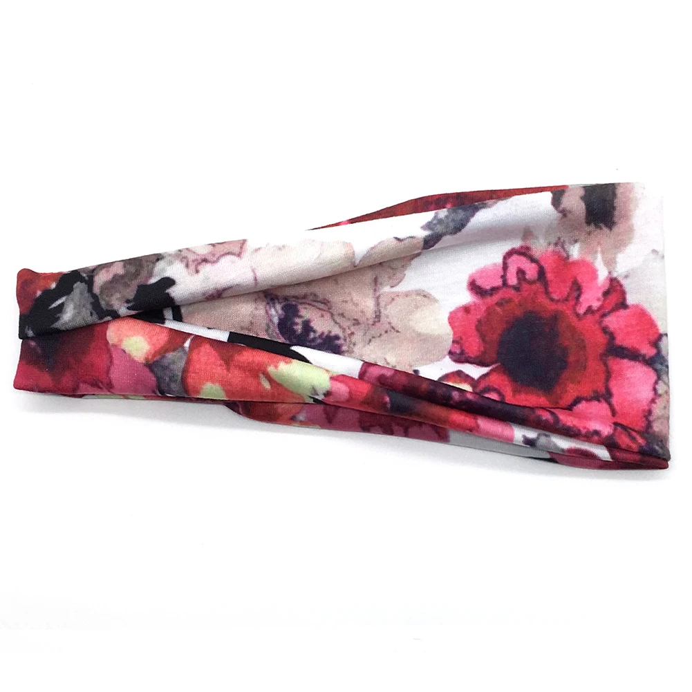 

1Pc Headwear Women Yoga Run Bandage Hair Band Headbands Wide Headwrap Cotton Headpiece Stretch Hot Sale Turban Hair Accessories