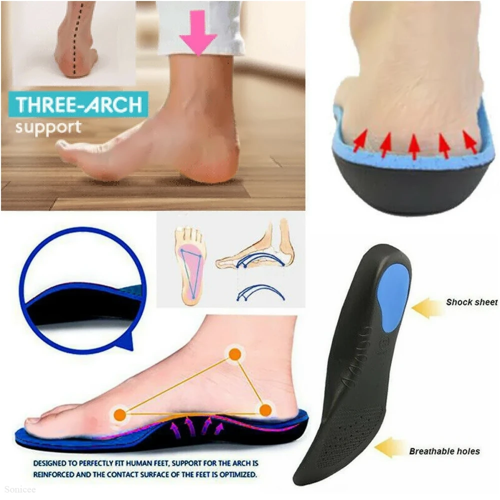 

Premium Orthopedic Insoles Plantar Fasciitis Use Relieve Heel Pain Healthy