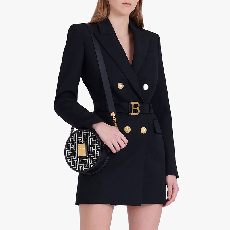 Женский костюм с юбкой высокой четкости Осень-зима 2022 новый темпераментный