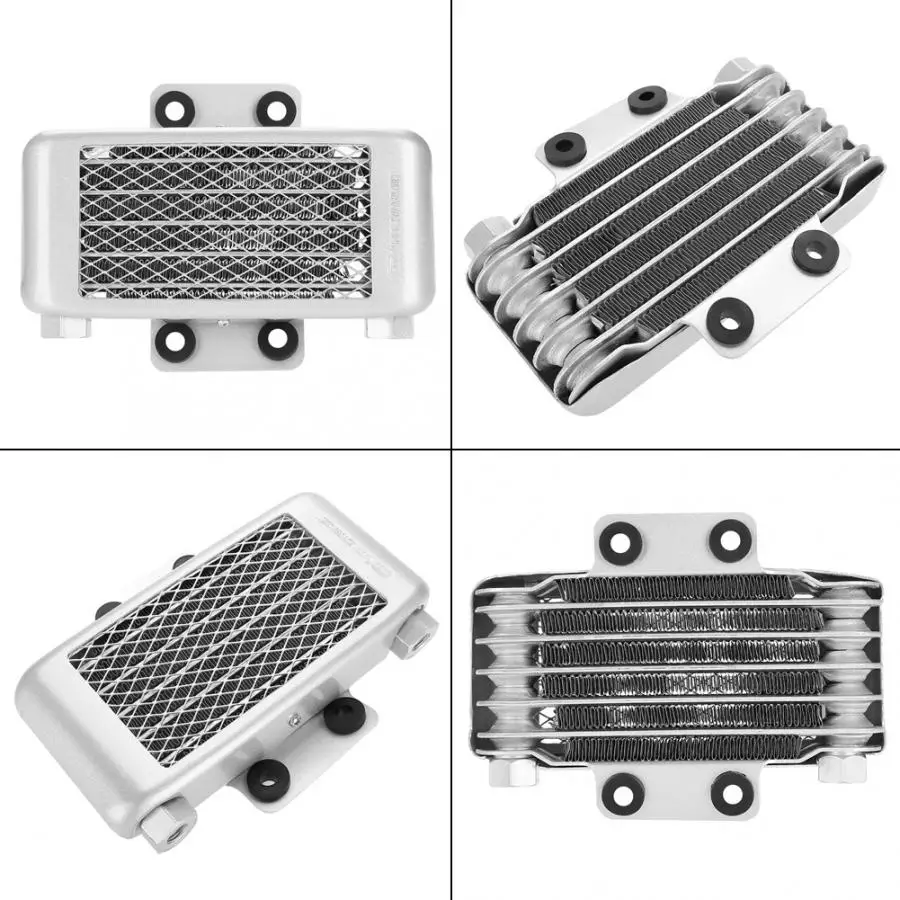 Aluminum 65ml Engine Oil Cooler Cooling Radiator for 100CC-250CC Motorcycle Dirt Bike ATV accessories moto