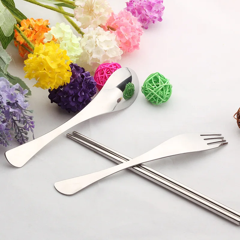 Набор посуды из нержавеющей стали 3 шт./компл. набор для студентов чистая