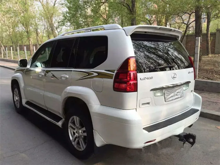 Спойлер из АБС пластика для Lexus GX470 спойлер заднего крыла 2004 2008|rear spoiler|car rear wingrear wing