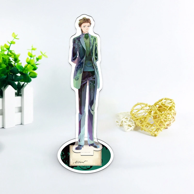 Anime Moriarty The Patriot Acrylic Stand William James Sebastia Cosplay Figures Model Plate Desktop Decor Fans Gift | Канцтовары для