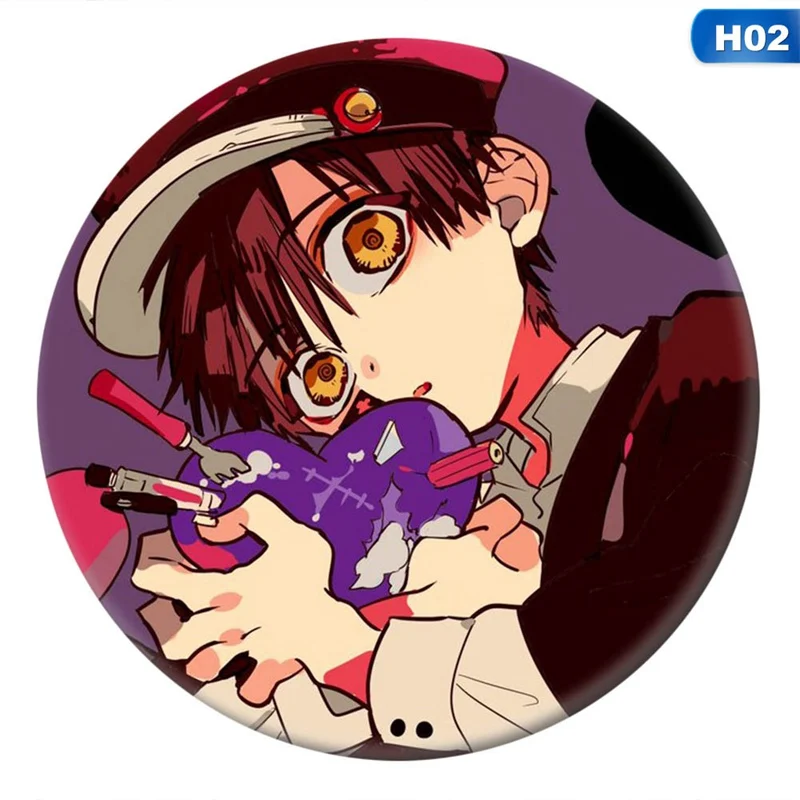 Японское аниме Jibaku Shounen Hanako-kun Nene Yashiro Teru Minamoto Hanako косплей в унитазе Ханако-кун