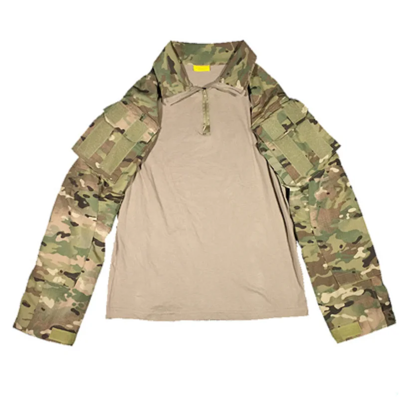 

Outdoor Sports G3 Combat Suit Multicam Multi Terrain Camouflage T-Shirt Gen3 Tactical Top Cotton Polyester Frog Suit