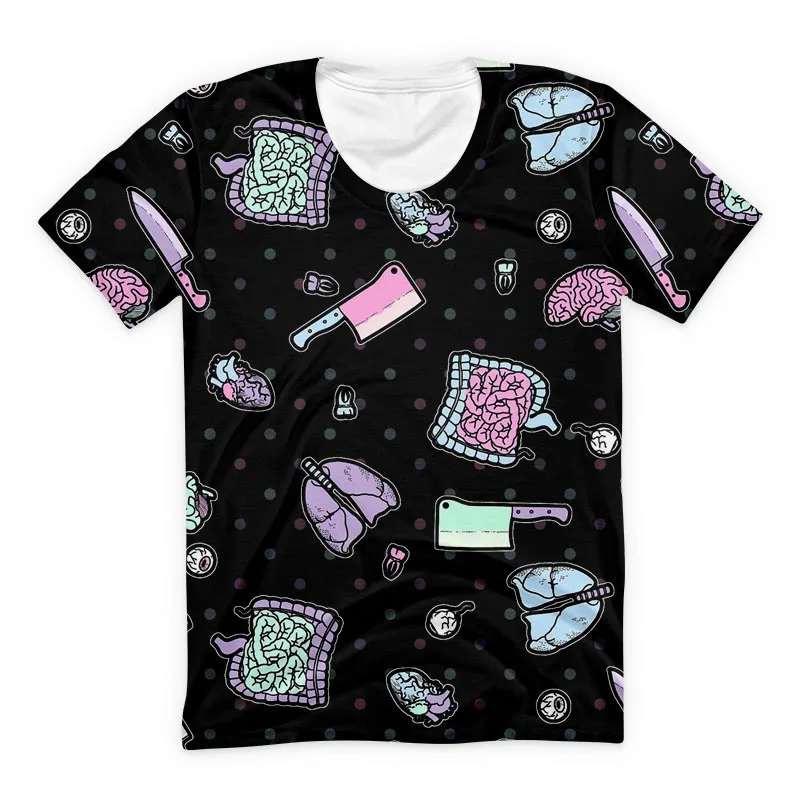 

Летние популярные милые детские футболки с анимацией, новый дизайн, 3D футболка, модная повседневная детская одежда с коротким рукавом для д...