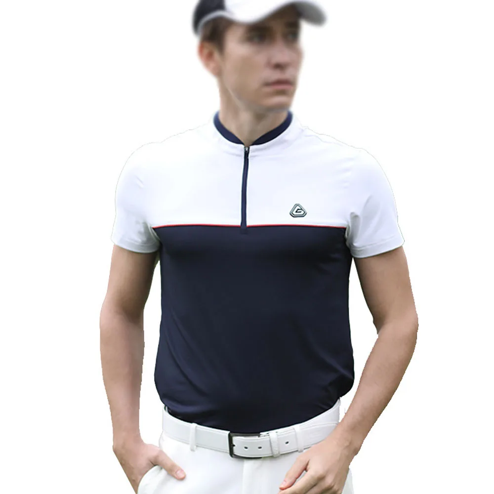 Мужская футболка с коротким рукавом PGM быстросохнущая дышащая Спортивная одежда