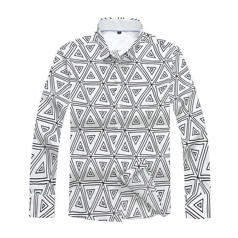 

Рубашка мужская повседневная однотонная, модная классическая сорочка, дышащая с длинным рукавом, большие размеры 8XL 7XL 6XL 5XL