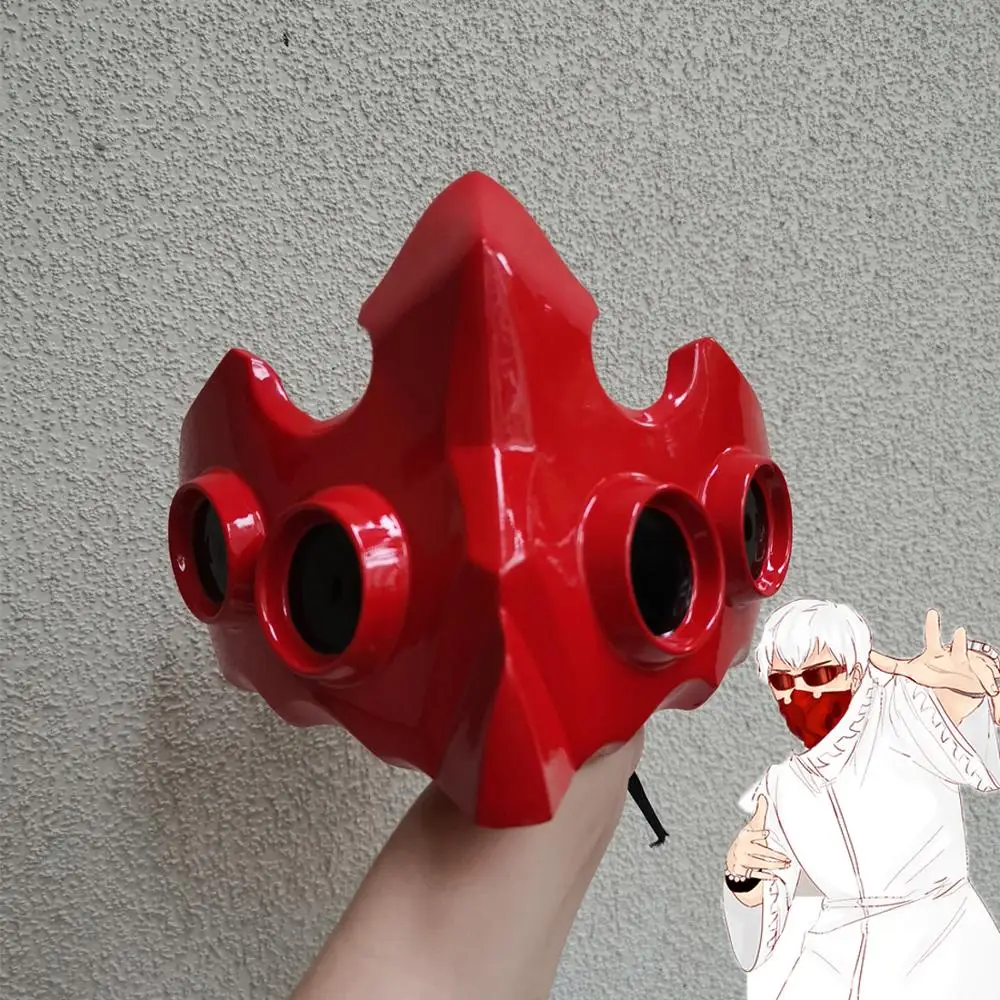 Одежда с надписью Tokyo Ghoul Tatara маска второй в команде из Aogiri Чи Лянь Смола для