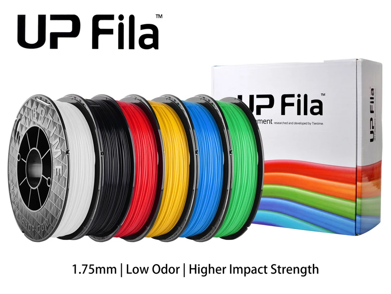 Фото Расходные материалы для 3D-принтера Tiertime UP Fila ABS 1 кг (500 г * 2) , Аутентичный продукт, содержит 2 рулона, каждая вес 500 г, ABS501, 1,75 мм №1