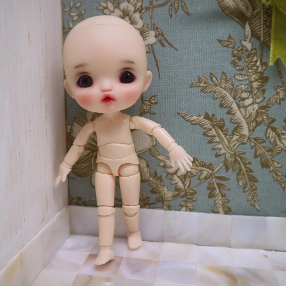 Nude doll 1 Новые сахарные куклы Ob11 куклы 1/8 изготовление на заказ BJD куклы DIY макияж куклы и голова куклы OB - Цвет: Nude doll 1