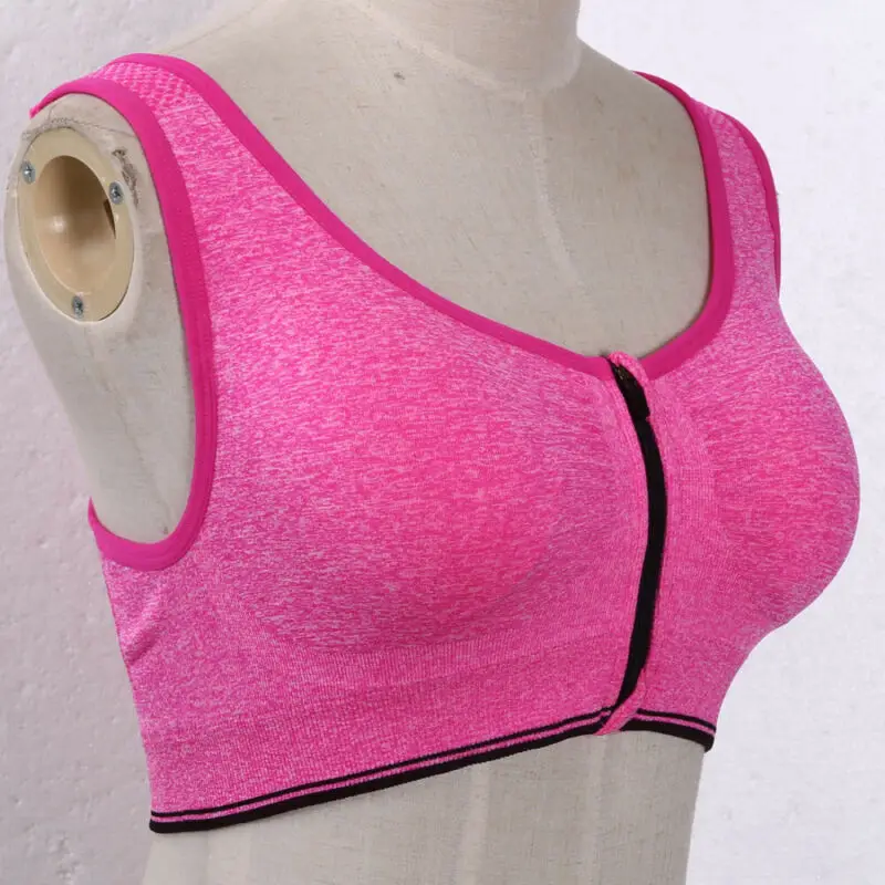 Женский спортивный бюстгальтер жилет короткий топ для бега йоги тренировок