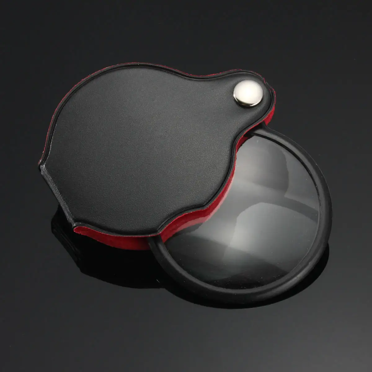 FINDAMAZE 10X Лупа Стекло глаз Складная круглая кобура | Инструменты