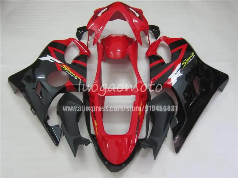 

red Injection Fairings kit for HONDA CBR600F4i 01 02 03 CBR600 F4i 2001 2002 2003 Motorcycle Bodywork cowlings #9L3E4