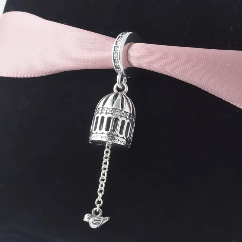 Новинка 2020 г. подвеска в виде короны и совы для пары бусина pandora серебро 925 пробы