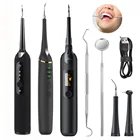 Электрический стоматологический отбеливатель, средство для удаления расчесок, ультразвуковой очиститель зубов, комплект для удаления зубного камня, отбеливания зубов со светодиодсветильник кой, уход за полостью рта