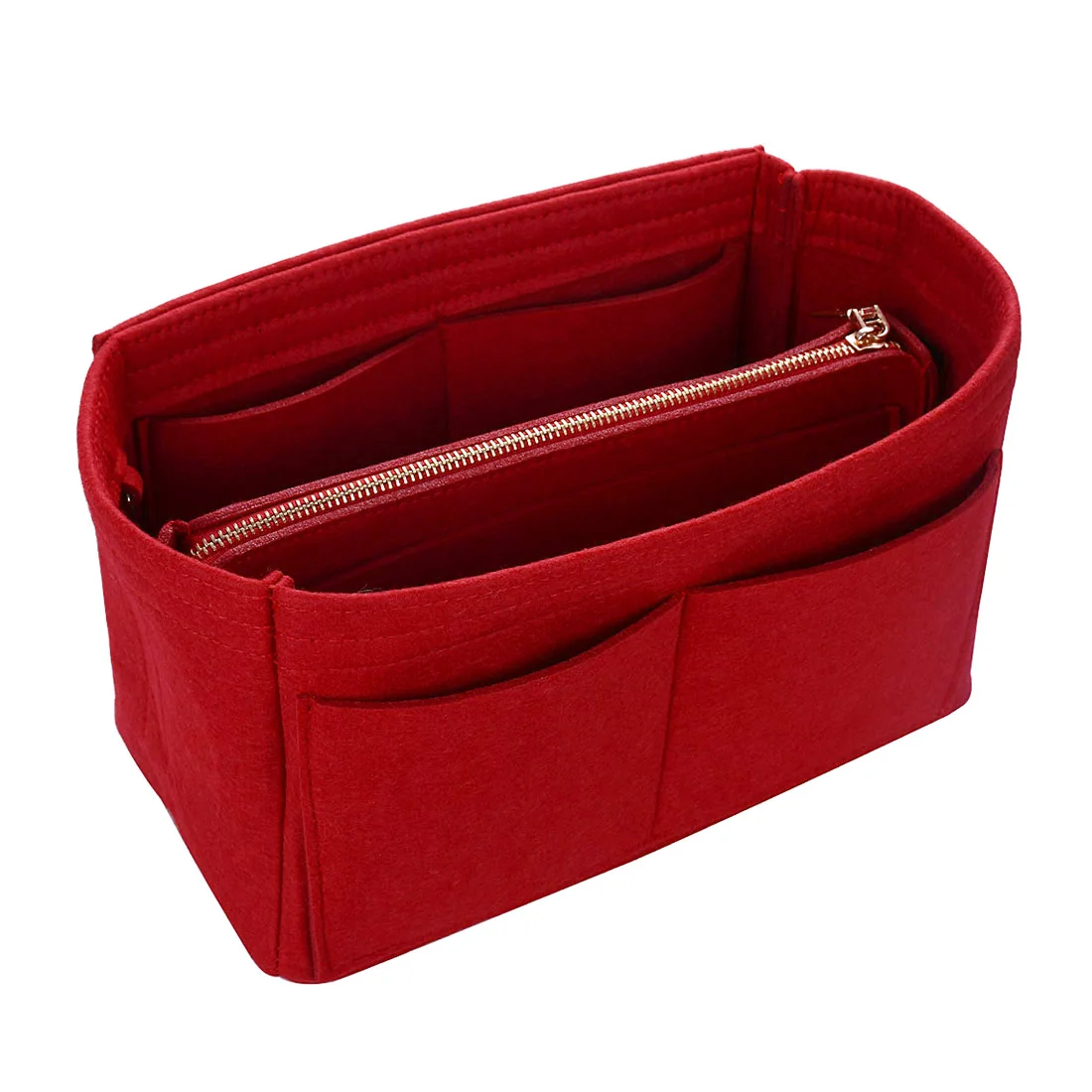 Лидер продаж фетровая сумка для макияжа дорожные косметические сумочки