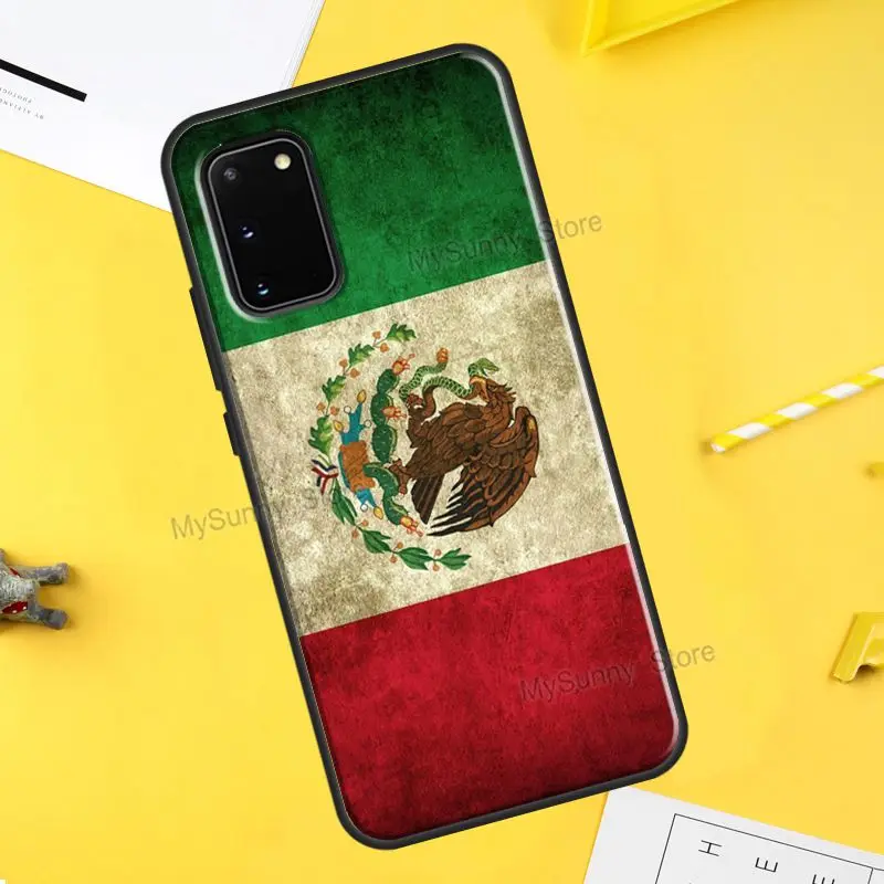 Чехол для телефона с мексиканским флагом Samsung Galaxy S20 FE S21 Ultra Note 20 10 S8 S9 S10 Plus S22 |