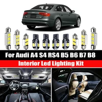 for audi a4 s4 rs4 b5 8d b6 b7 8e b8 8k canbus quattro sedan avant 1996 2018 led interior map dome light auto accessories