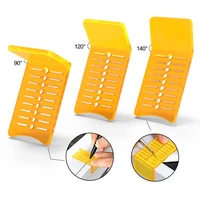 foshio 3pcs vinyl wrap film measure squeegee cut tool window tint woodworking sticker knife sign marker car styling accessories
