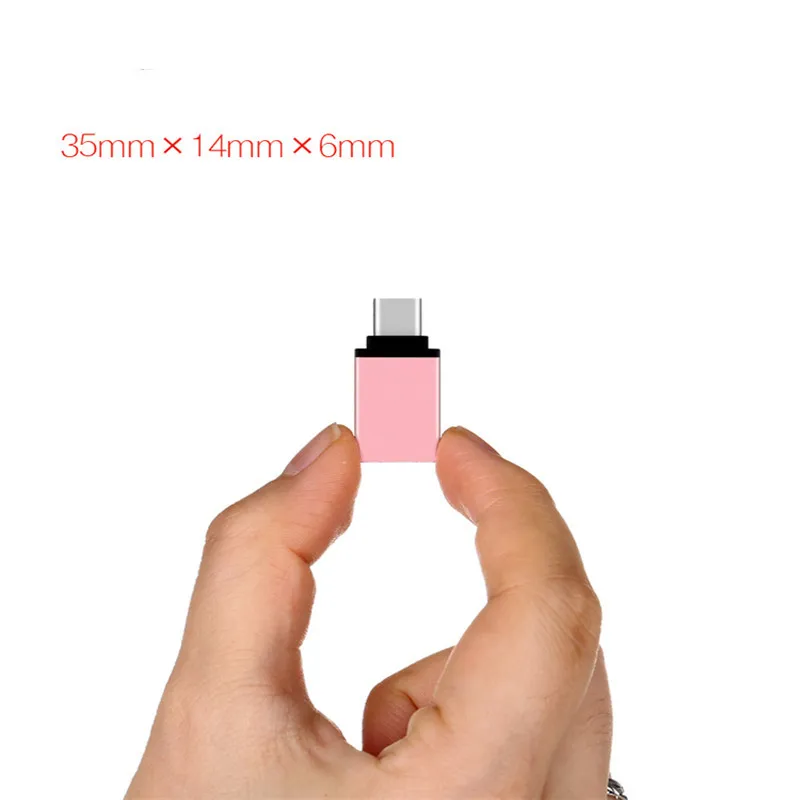 Переходник Type-C на USB 3 0 OTG для кабеля конвертер Type C Samsung Huawei P20 адаптер | Мобильные