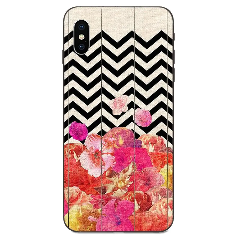 Soft Case Mobile For Galaxy A3 A5 A6 A6s A7 A8 A9 A10 A20E A30 A40 A50 A60 A70 A80 A90 Plus 2018 Green Chevron On Wood | Мобильные