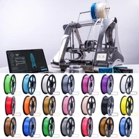 3d printer filament pla 1 75mm rainbow 1kg or 3d printer printing pen accessories pla consumables stable melting point