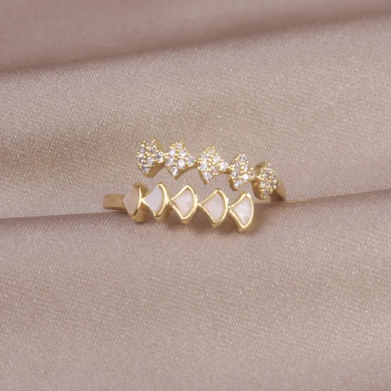 Корейский Новый дизайн модные ювелирные изделия реальное золото 14K