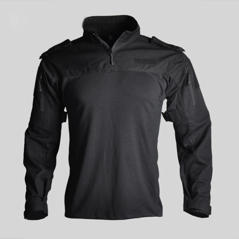 

Outdoor Hunting Hiking Shirts Military Tactical Training Long Sleeve Shirts Climbing Combat Cs Army Camouflage Shirt