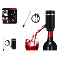 electric wine aerator portable wine decanter pump one touch air aerator dispenser decanter