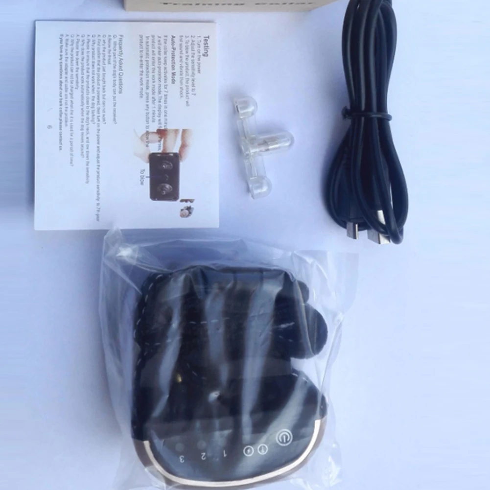 Собака анти коры воротник Водонепроницаемый интеллигентая (ый) ультразвуковое