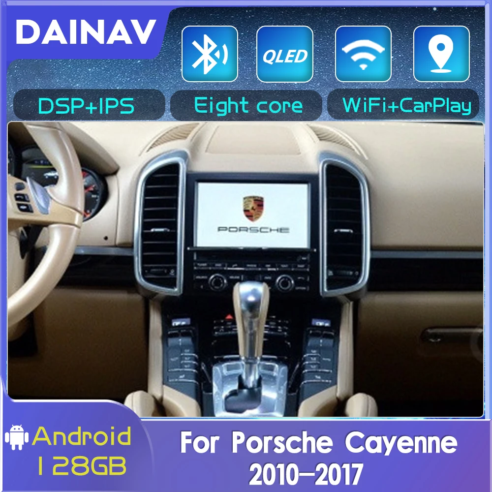 CarPlay Android радио для PORSCHE CAYENNE 2010-2017 Радио мультимедийный плеер gps-навигация dvd-плеер