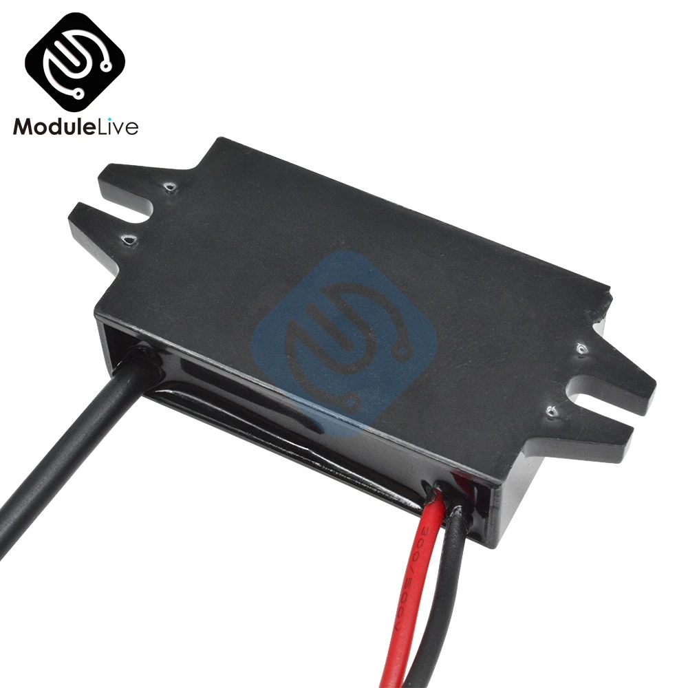 Двойной преобразователь Micro USB с одним левым изгибом от 12 В до 5 3 а/15 Вт понижающий