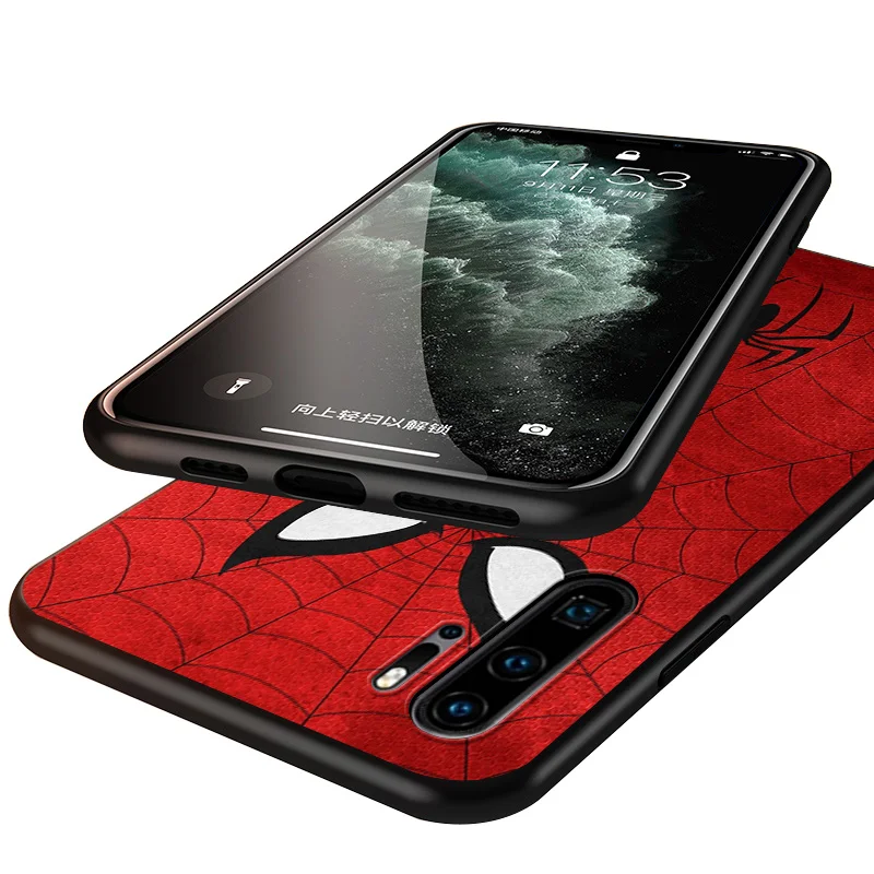 

Super Men Hero Iron Groot Spider For Huawei P40 P30 P20 P10 P9 P8 Lite 5G 4G E Pro Plus Lite Mini 2019 2017 Phone Case