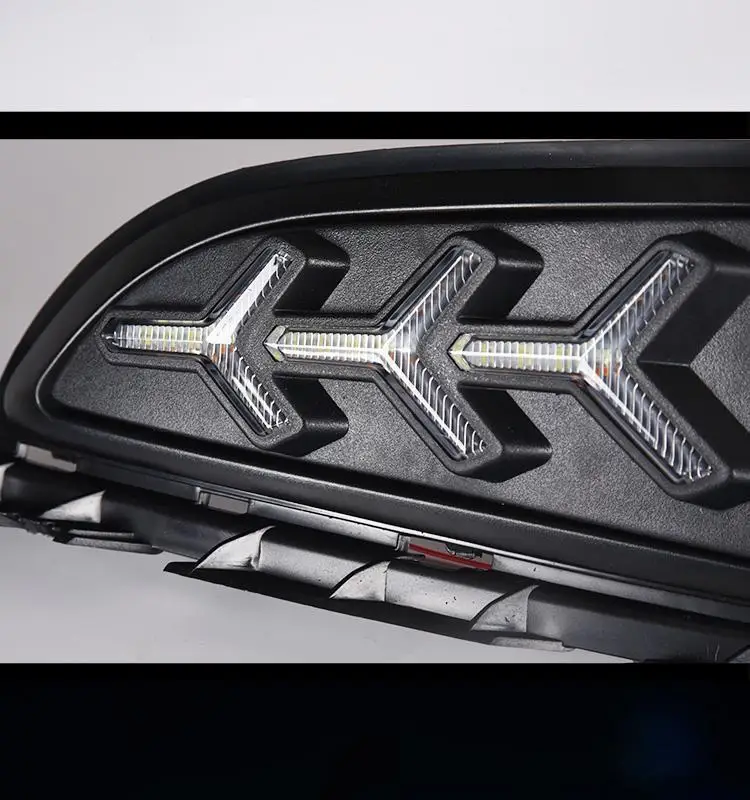 Наружные Drl дневные Neblineros Luces Para Авто Стайлинг светодиодные ходовые Автомобильные фары передние противотуманные фары 13 для Buick Regal
