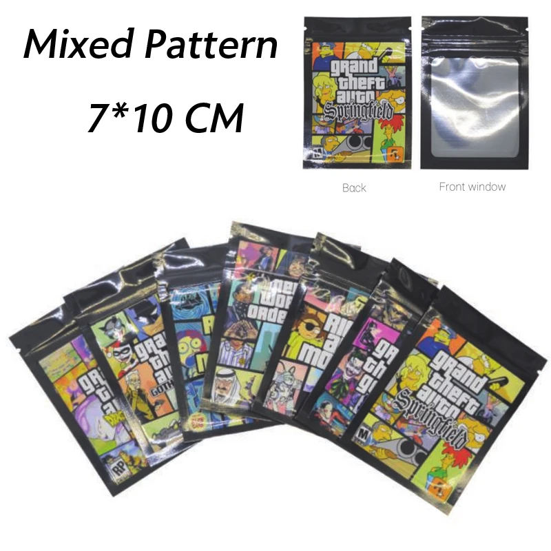 Мешочки из майлара с застежкой-молнией 6 х8 см | Дом и сад