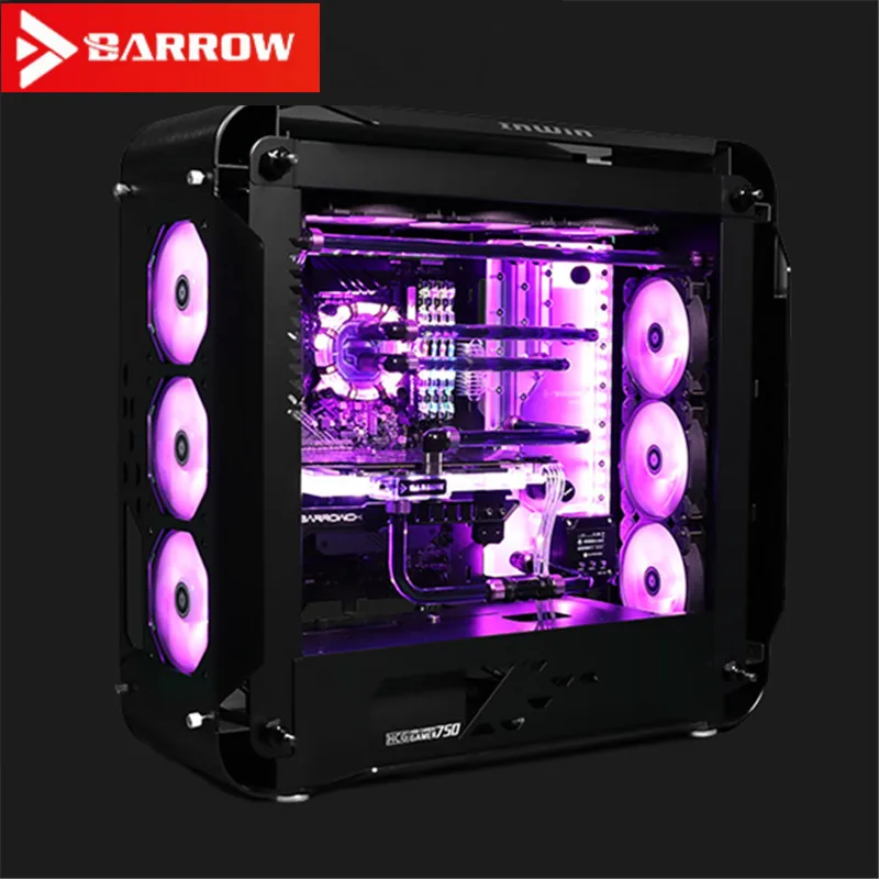 Акварельная панель BARROW для INWIN 925 шасси блока водяного охлаждения процессора Intel и