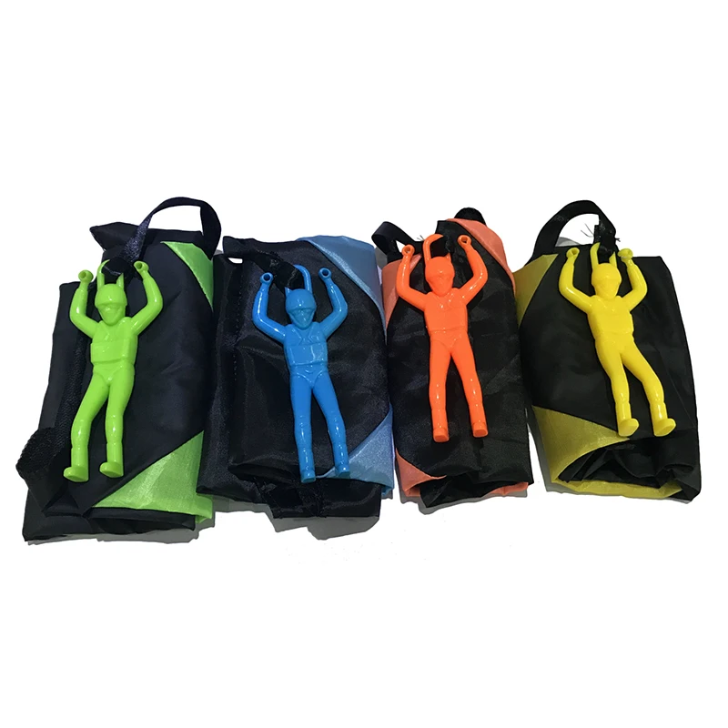 4 шт./компл. детский парашют для бросания рук солдат Детские уличные игры забавные