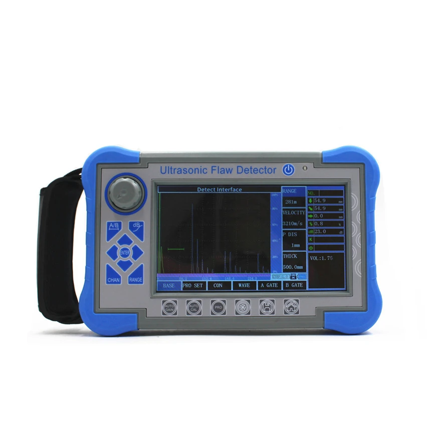 

New Desgin Horizontal Version Touch Screen ut testing equipment ultrasonic welded flaw detector with software