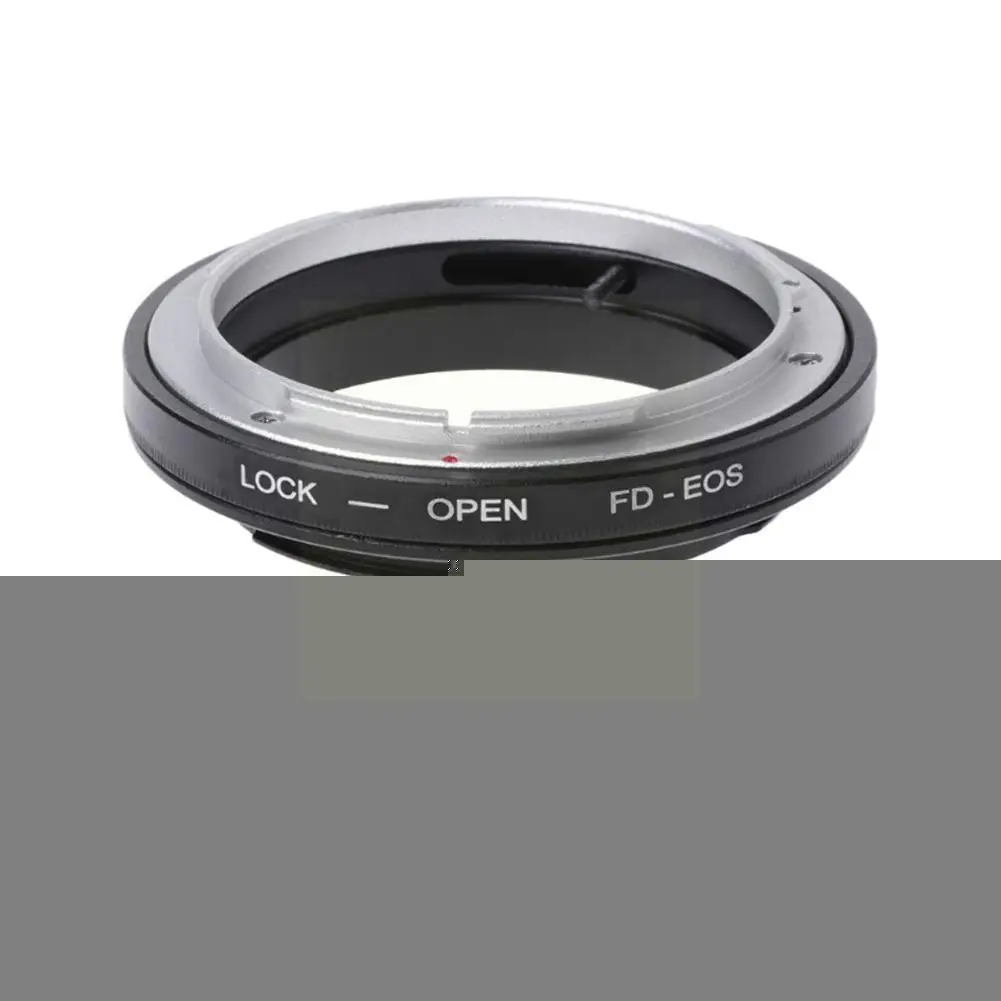 

Aluminum FD-EOS Ring Adapter Lens Adapter FD Lens To EF Suitable for Canon EOS EF Mount Cameras for Canon 600D/60D/1100D I8P2