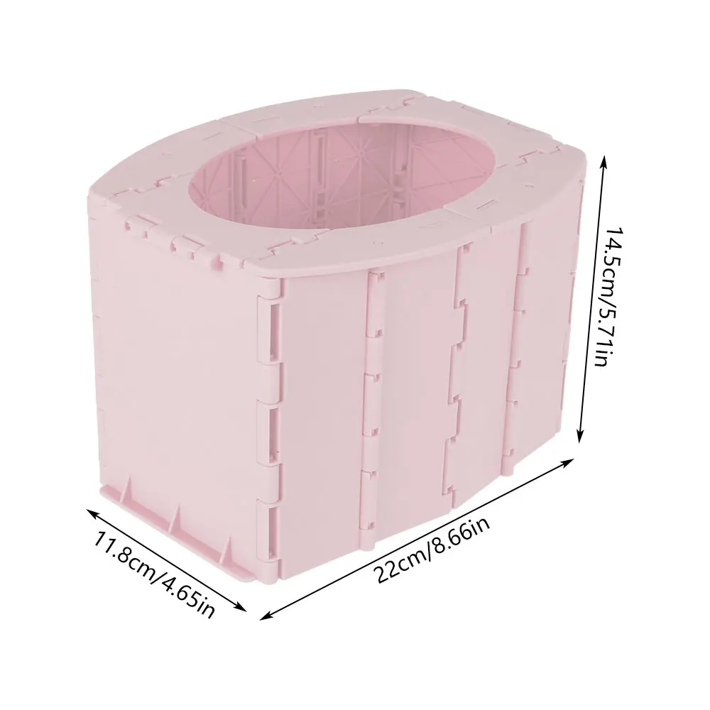 

Portable Baby Potty Toilet Seat Car Outdoor Travel Camping Kids Potty Training Seat Children's Folding Potty Toilet