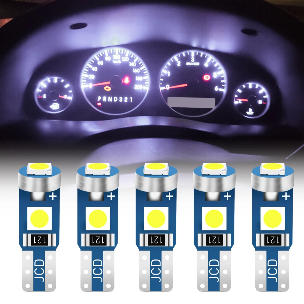 Светодиодная лампа T5 W3W автомобильная для инструментов Citroens C1 C2 C3 C4 C5 C6 C8 C4L DS3 DS5 |