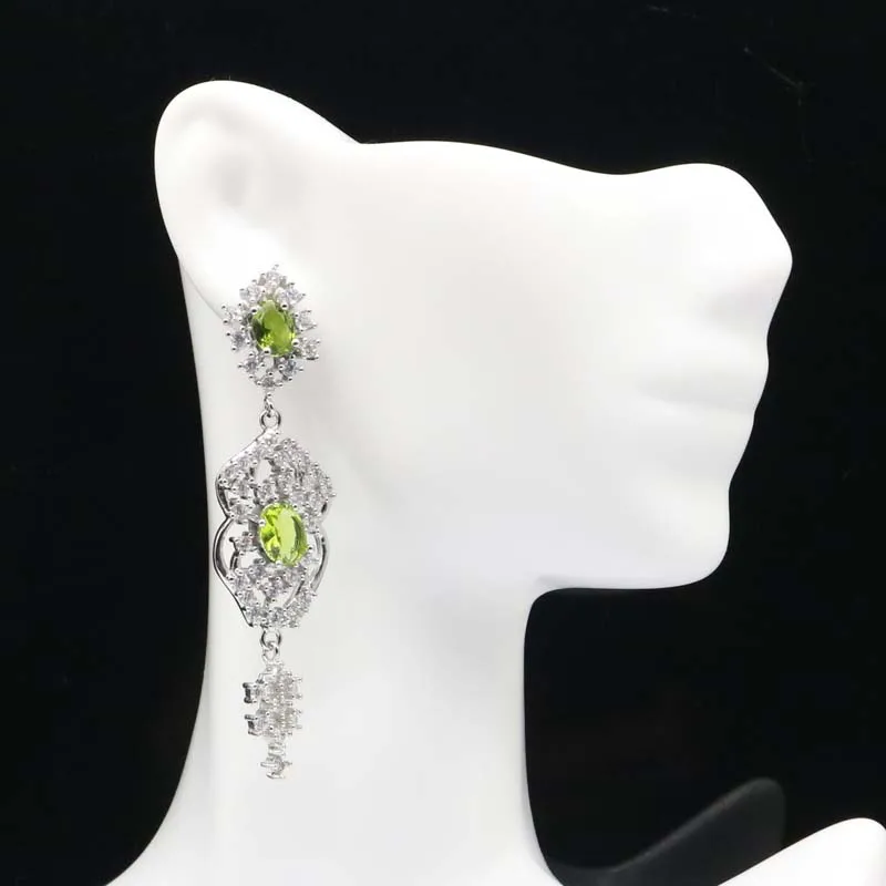 63x16 мм прекрасные длинные большие создан Зеленый Перидот красный кровяной