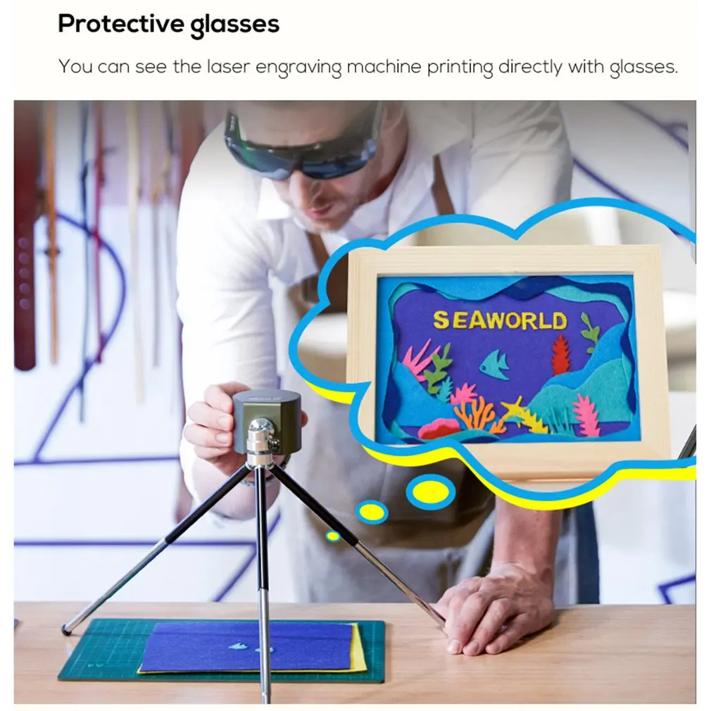 Стандартные модели 3D принтер лазерный гравер портативный мини гравировальный