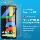 Гидрогелевая пленка IMAK Для Google Pixel 4A 4G Pixel 4A 5G, прозрачная Олеофобная