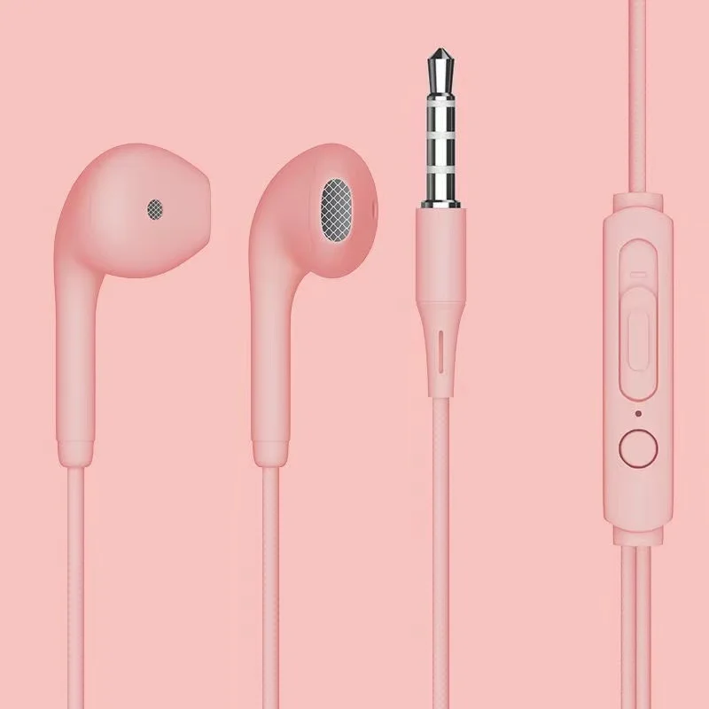 

Earpods KulaklÄ±k Sport Earphone Wired Super Bass Earphones Earbud with Built-in Microphone Headset Headphones Audifonos