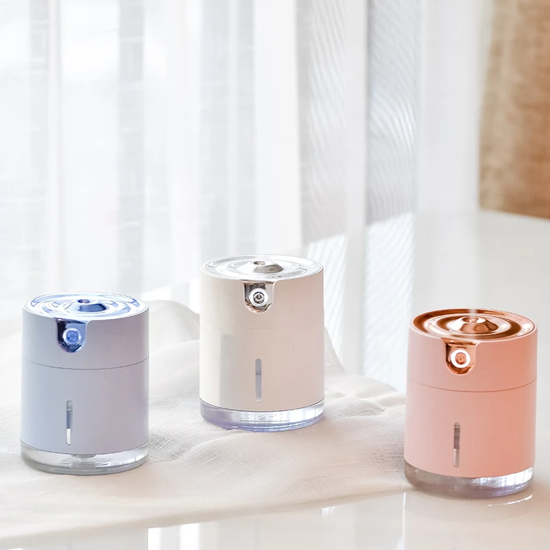 

300ml Ultrasonic Humidifier 2000mAh Battery Operated USB Rechargeable Portable Aroma Air Difuser Essential Oil Mist Maker Fogger