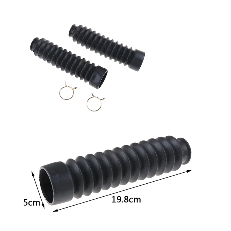 

2Pcs/Set Motorcycle Front Shock Fork Rubber Boots Dust Jacket Cover For Motor Dirt Bike