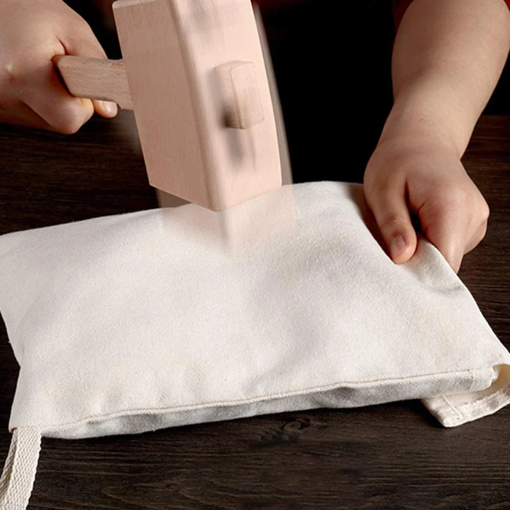

Canvas Ice Bag Crushed Ice Bag Bartender Kit Bar Tools Kitchen Accessory